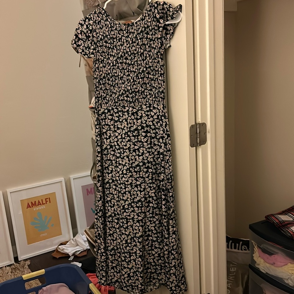 Elodie floral maxi dress